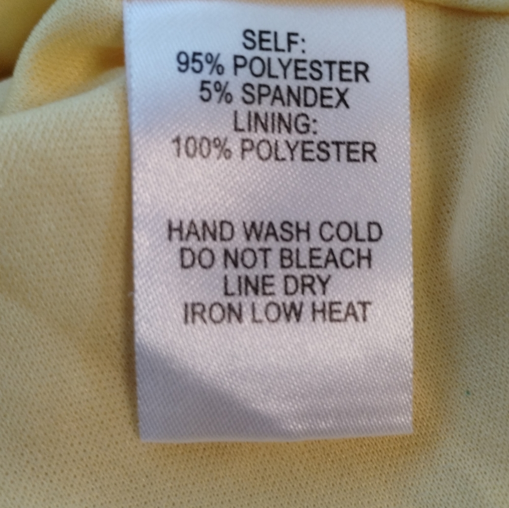 Lulus Yellow Skater Mini Dress Spaghetti Straps Do you Wanna Dance? Size S - Picture 12 of 16